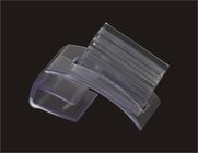 Dayanıklı Plastik Malzemeleri Veri Şerit Etiket Şeffaf Perakende Burcu Tutucular Şeffaf PVC