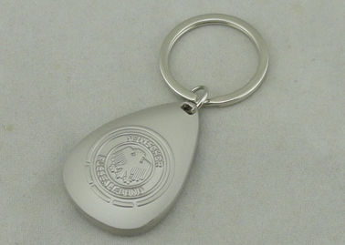 OEM 3D Zamak Anahtarlık Promosyon Misty Nikel Yumuşak Emaye