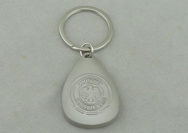 OEM 3D Zamak Anahtarlık Promosyon Misty Nikel Yumuşak Emaye