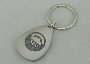 OEM 3D Zamak Anahtarlık Promosyon Misty Nikel Yumuşak Emaye