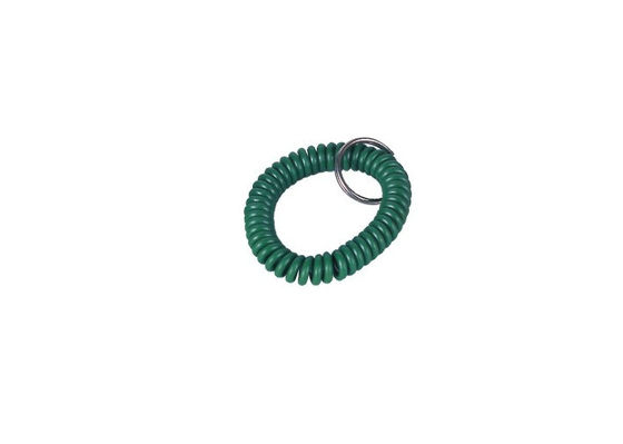 Yeşil Bilek PVC anahtarlık, Promosyon Anahtarlık Spiral halka 30.590 ile