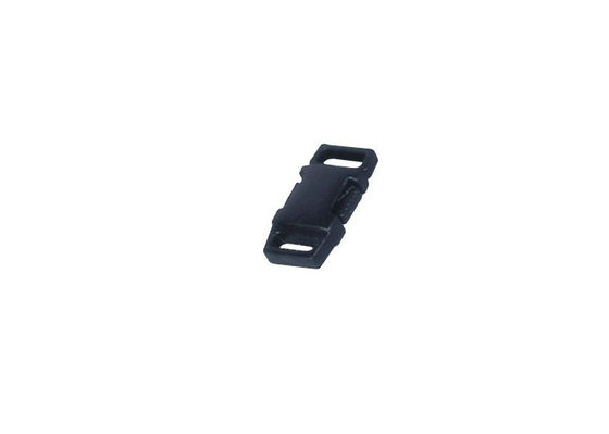 Plastik Slid stoper yuvarlak kredi kartı ve yaka Lanyard ekleri T-124