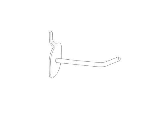 Çelik Pegboard Hook mağazasında 31146,31147,31148,31149 Kullanılan Dayanıklı Perakende Teşhir Hooks Pegboard Kanca mı