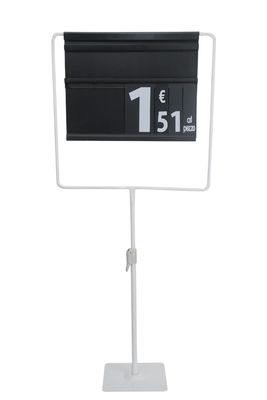 Metal Taban Katlı Afiş Standları, Süpermarket Kat Standı Resim Çerçevesi Tutacağı