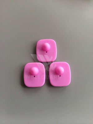Mini Square Giyim Güvenlik Etiketi / Anti-hırsızlık Süpermarket Hard Etiketler