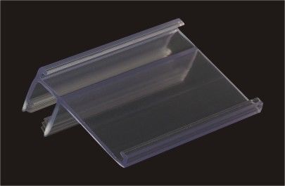 Raf etiket işareti PVC perakende sahipleri 0.2mm - 2mm su geçirmez