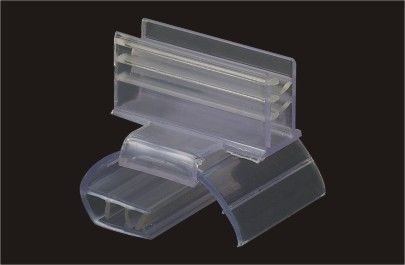 Mağaza Ekonomik Perakende Plastik Etiket Tutucular 28mm x 23mm x 32 mm