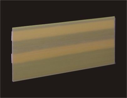 Ekstrüde Plastik Raf Etiket Tutucular Yapıştırıcı Bant Plastik Veri Strip