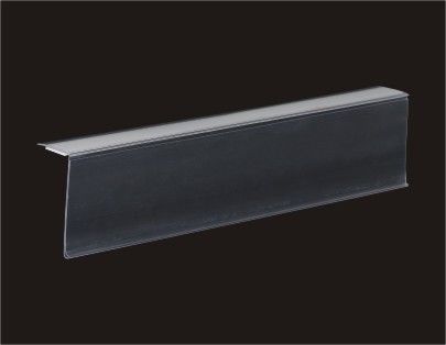 Öz - yapışkanlı şeffaf plastik etiket tutucular / veri şerit basit