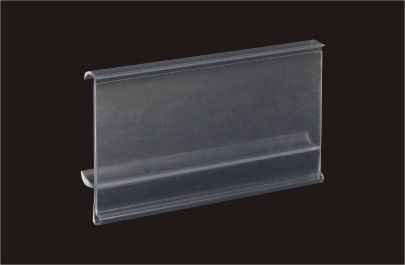 Dayanıklı Plastik Etiket Tutucu, Süpermarket Ekran Veri Parçalar Etiket Yükseklik 40mm