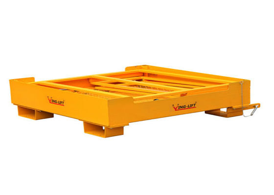Yük Kapasiteli Çelik Forklift Kamyon Ataşmanları 300kg / Forklift Çalışma Platformu